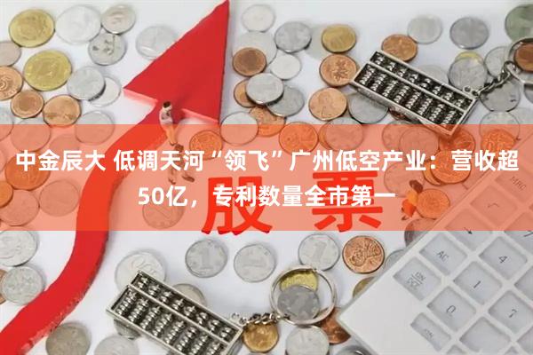 中金辰大 低调天河“领飞”广州低空产业：营收超50亿，专利数量全市第一