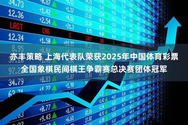 亦丰策略 上海代表队荣获2025年中国体育彩票全国象棋民间棋王争霸赛总决赛团体冠军