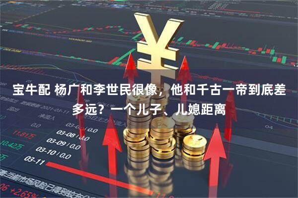 宝牛配 杨广和李世民很像，他和千古一帝到底差多远？一个儿子、儿媳距离