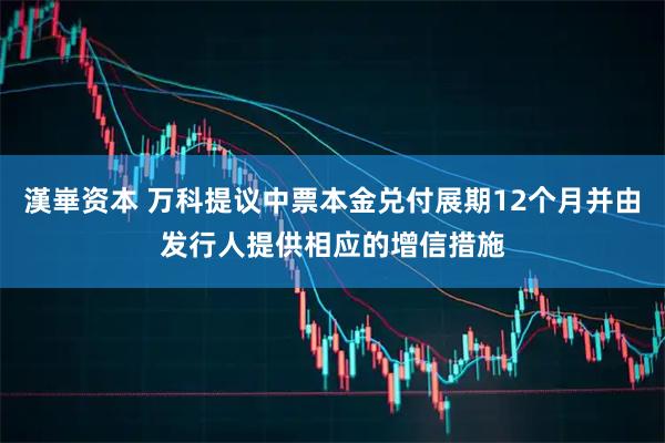 漢崋资本 万科提议中票本金兑付展期12个月并由发行人提供相应的增信措施